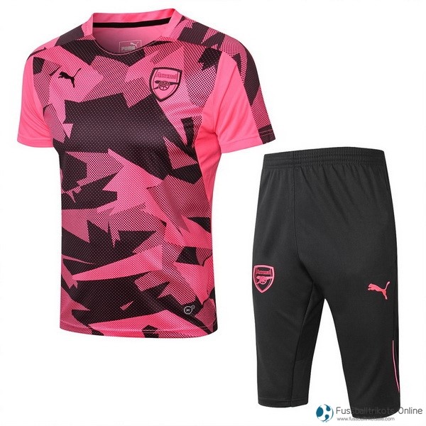 Arsenal Trikot Trainingsshirt Komplett Set 2017-18 Pink Fussballtrikots Günstig